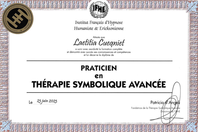 Certification de praticien en thérapie symbolique avancée